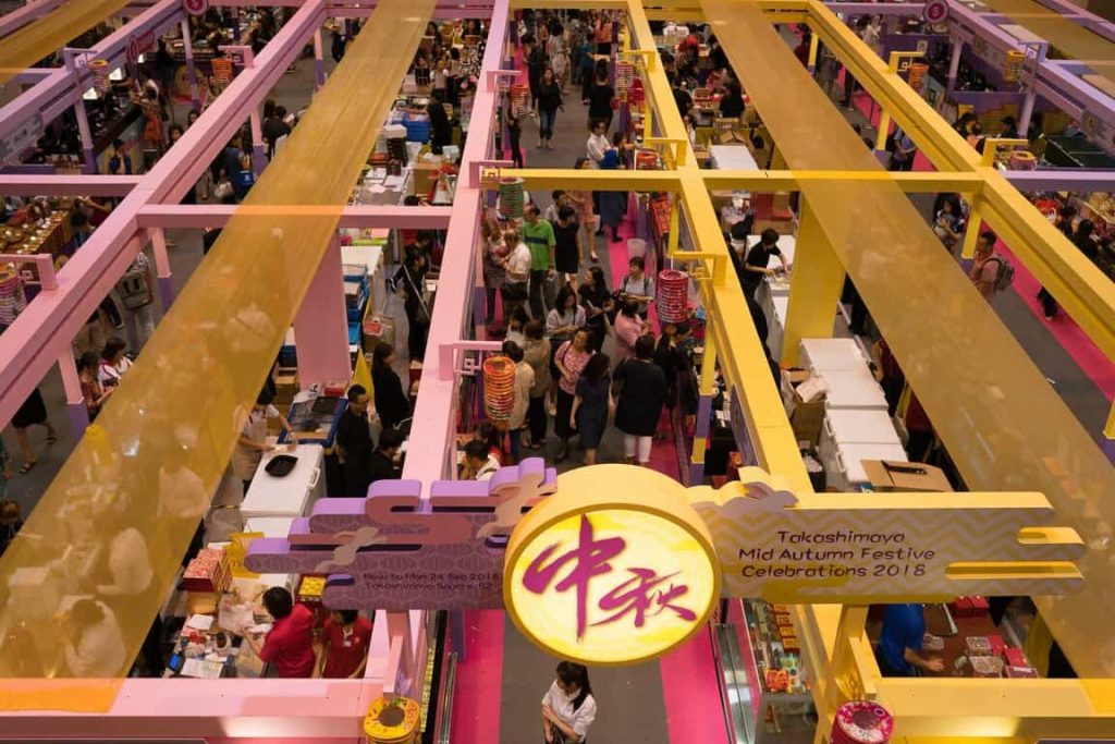 Mid-Autumn Festival Fair 2018 at Takashimaya Square
