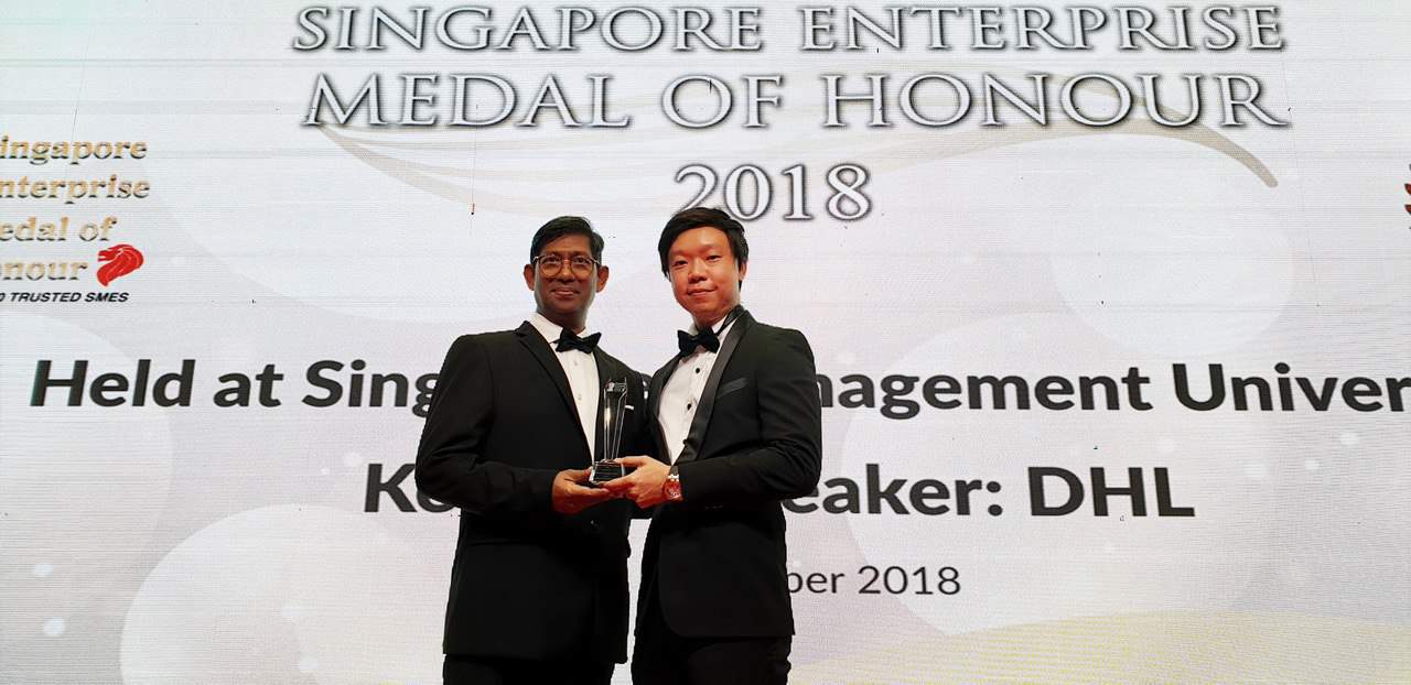 Intercorp solution kelvin koh award