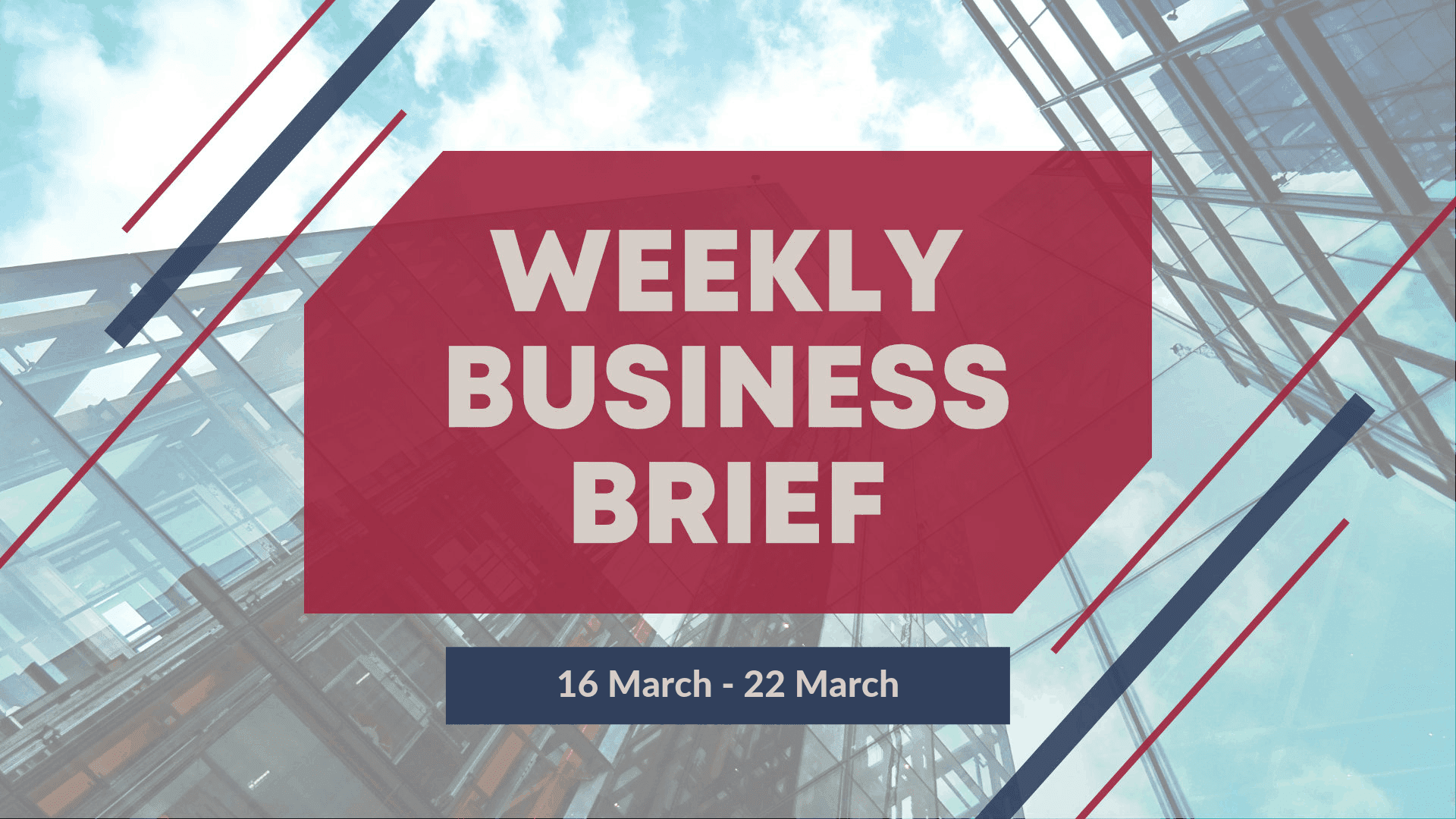 SBO Singapore Weekly Business Brief