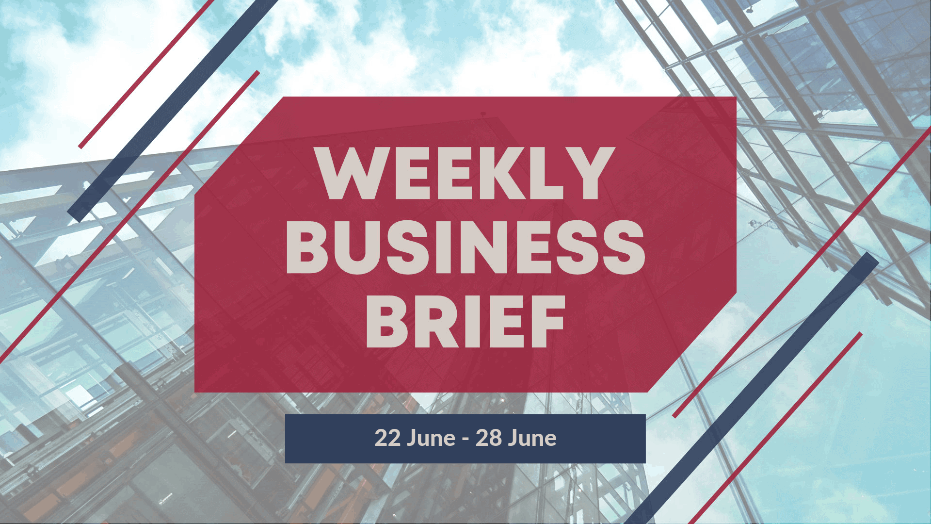 SBO Singapore Weekly Business Brief