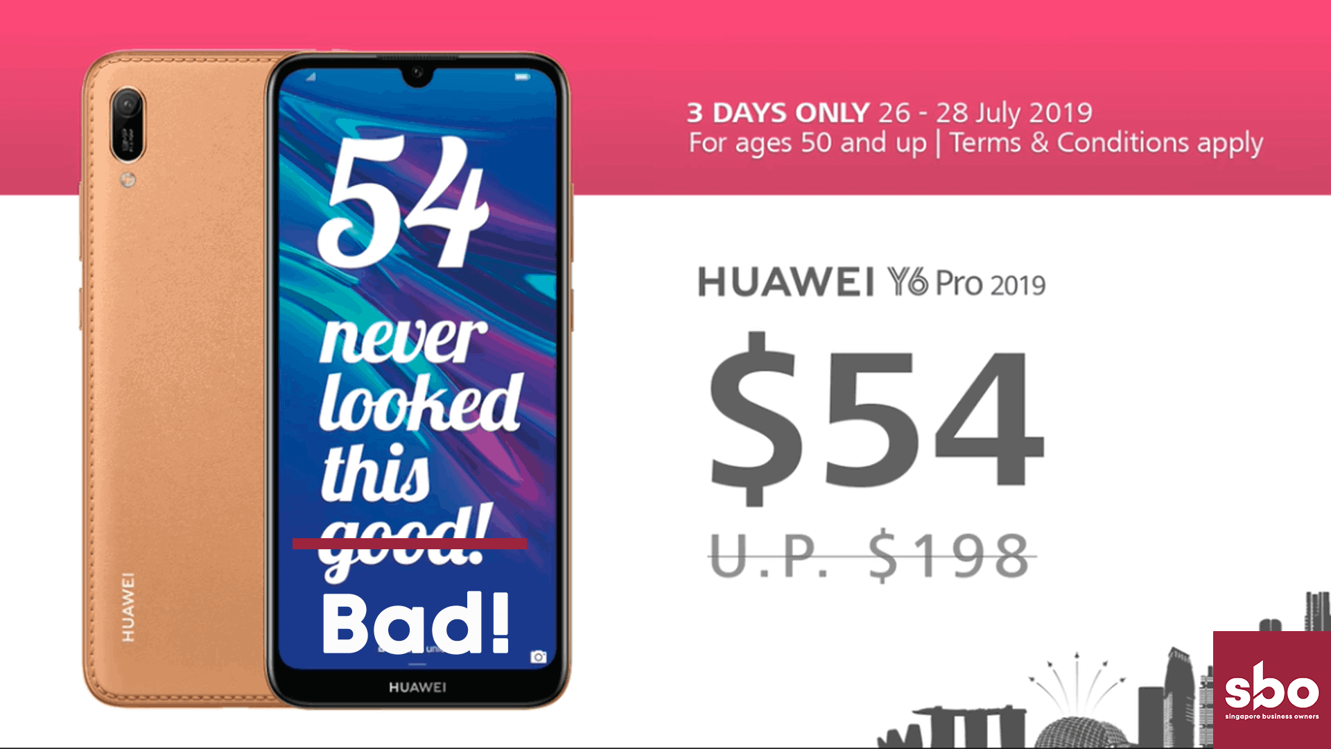 Huawei $54 Promotion
