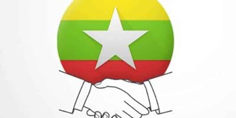 Myanmar Handshake business