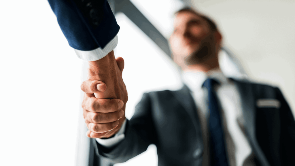 Business Development Shaking Hands