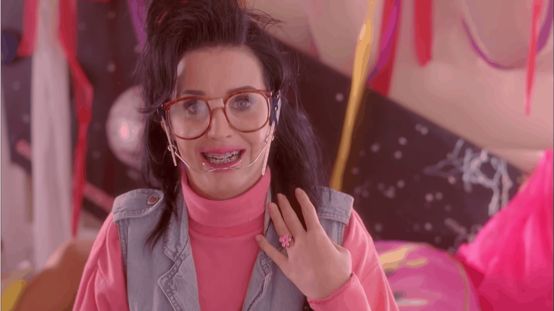 Katy Perry smile braces