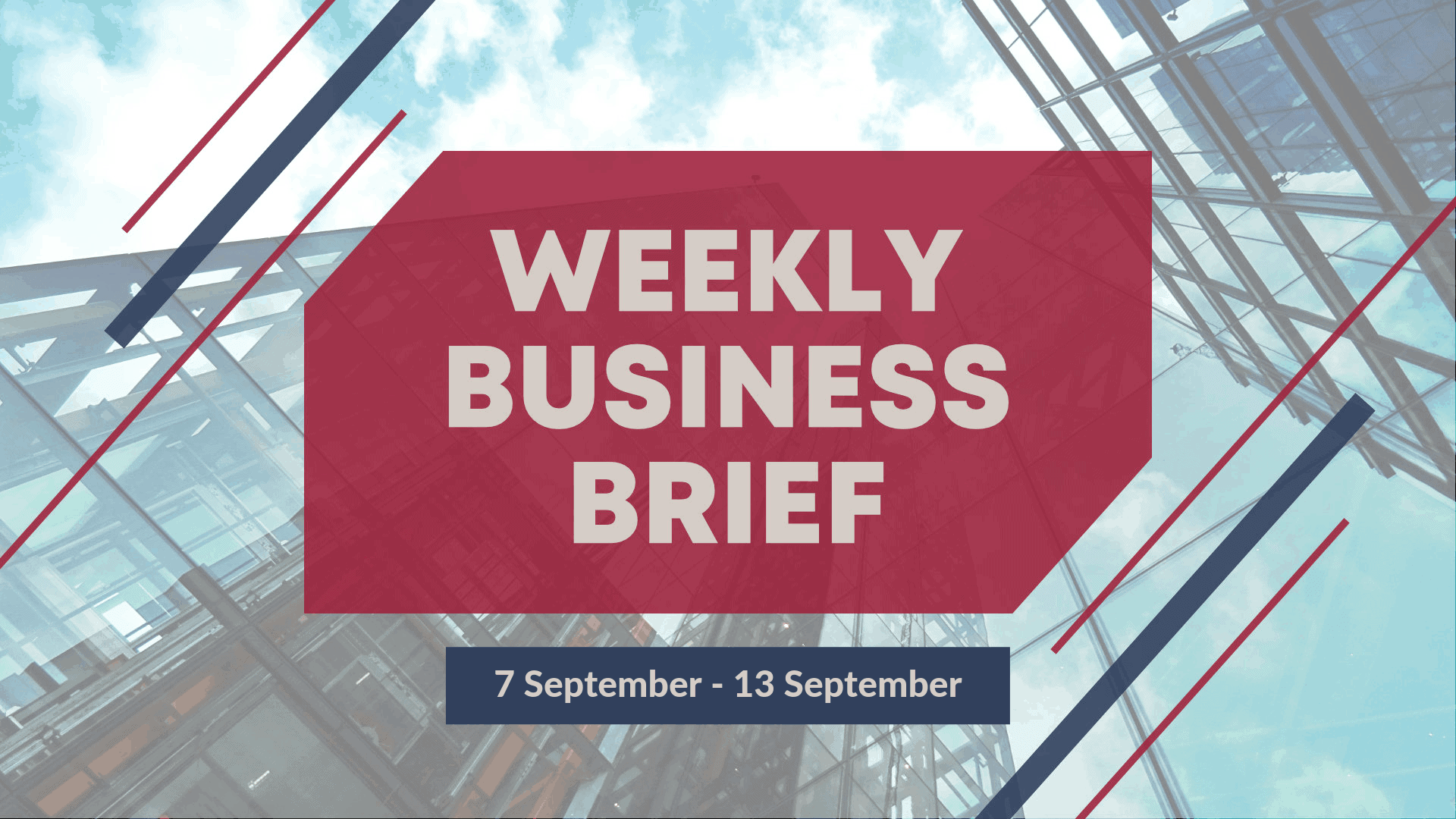 SBO Singapore Weekly Business Brief