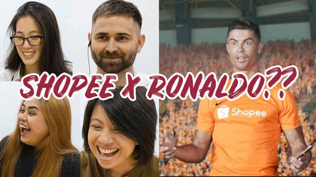 Entrepreneurs and professionals react to Shopee's ad featuring Cristiano Ronaldo