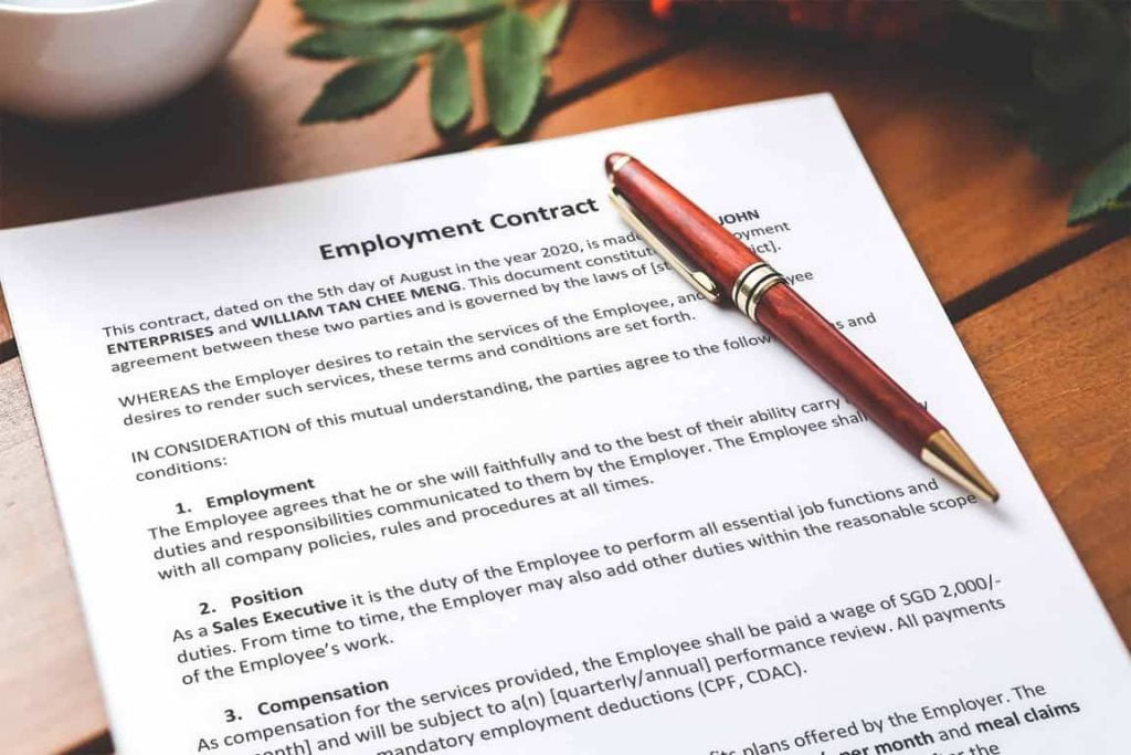 Employment Contract