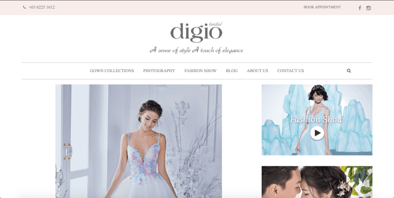 digio bridal gown rental price