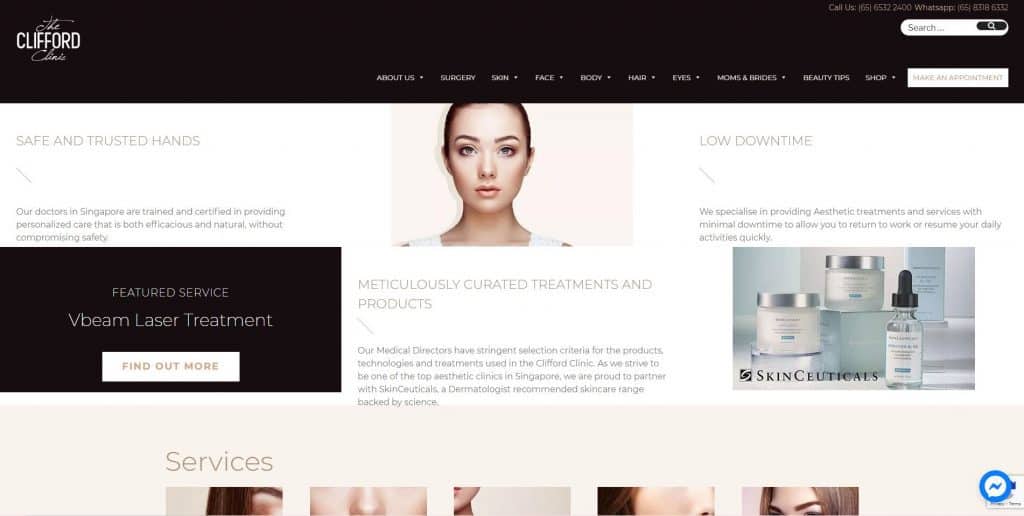 best aesthetic clinic in singapore_the clifford clinic
