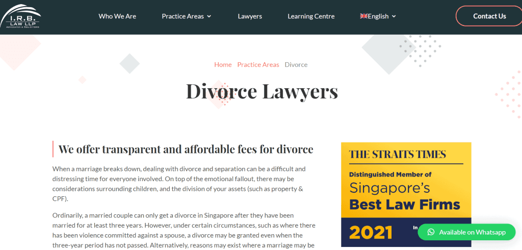 best divorce lawyer singapore