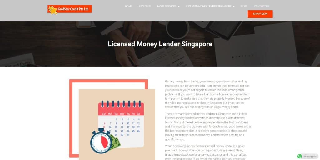 best licensed moneylender in singapore_goldstar credit