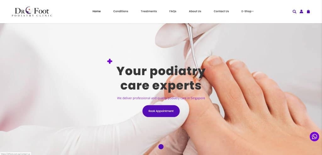 best podiatry in singapore_dr foot podiatry clinic