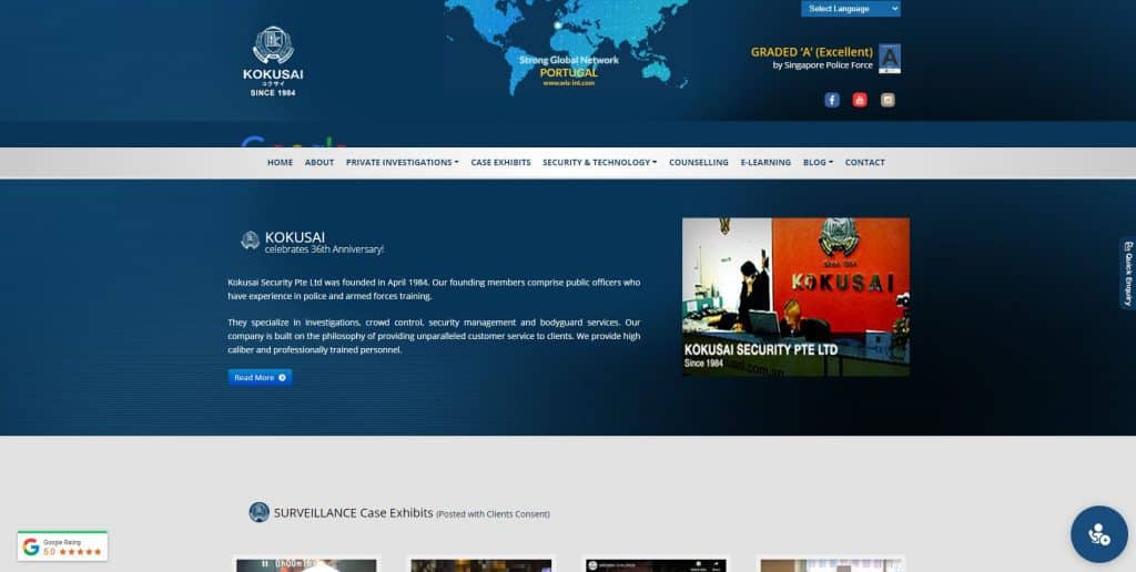 best private investigators in singapore_kokusai security