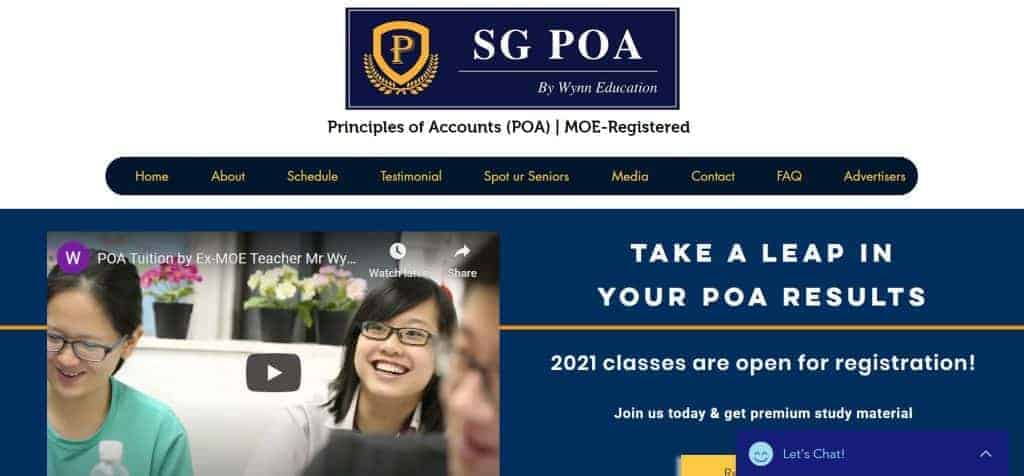 top poa tuition in singapore_wynn education