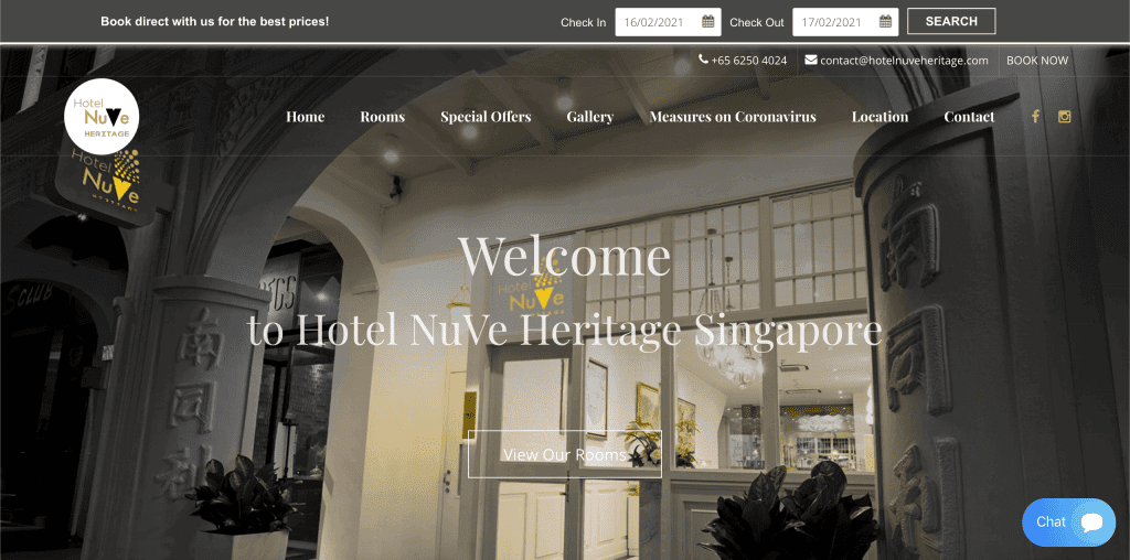 best boutique hotels in singapore_hotel nuve heritage