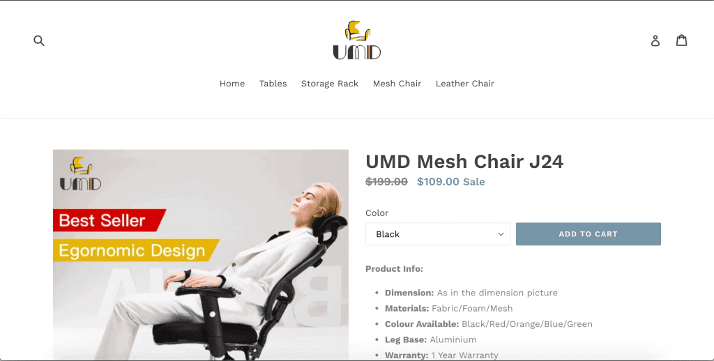 best office chairs in singapore_umd mesh chair J24
