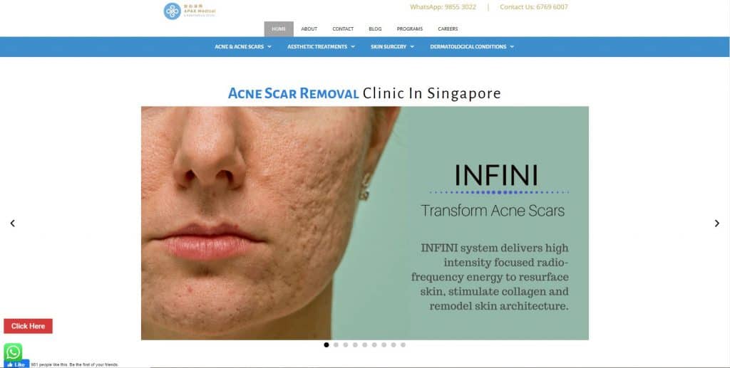 best acne treatment in singapore_apax