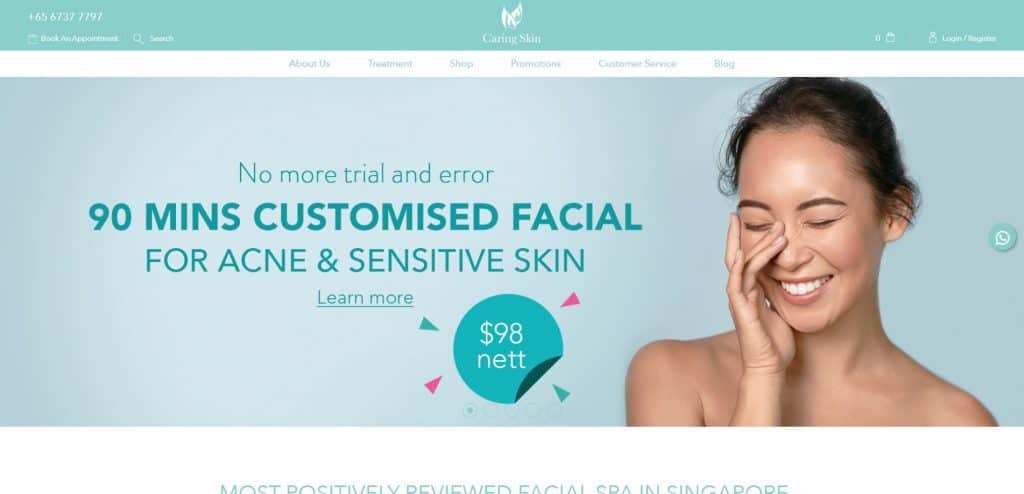 best acne treatment in singapore_caring skin