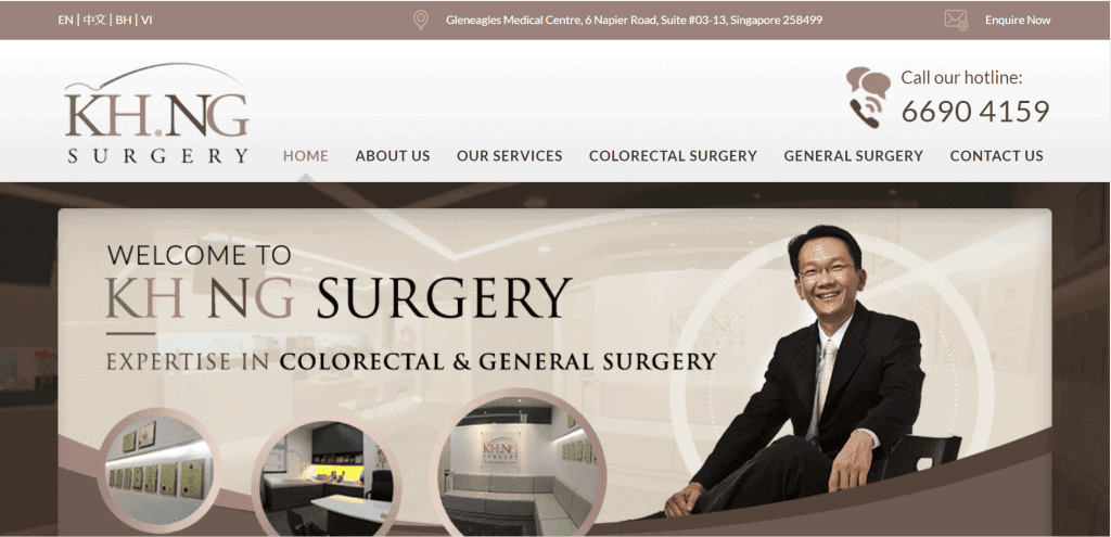 best colon doctor singapore