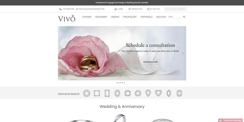 best engagement ring in singapore_vivo diamond