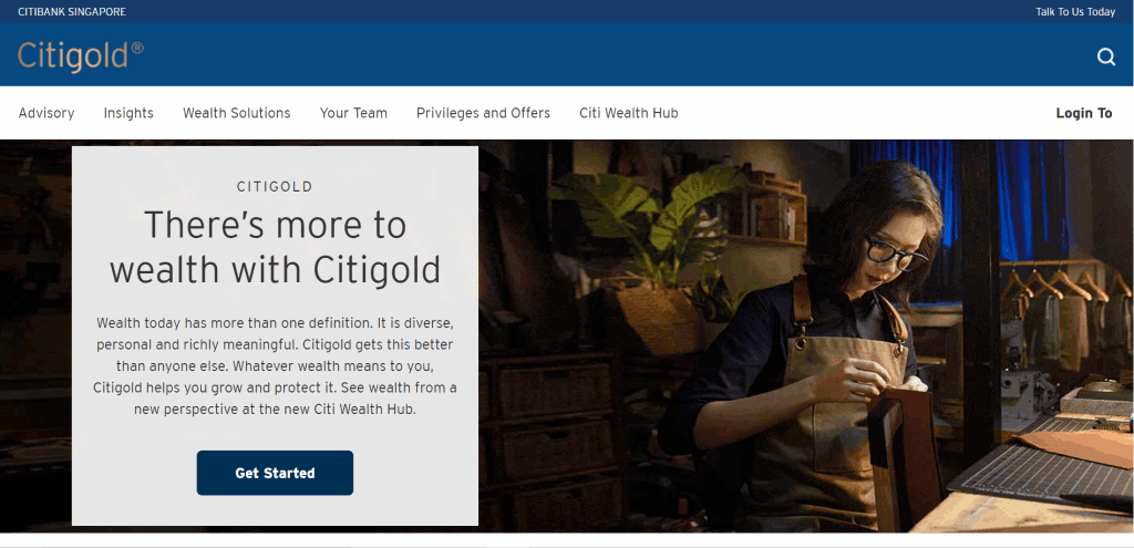 wealth access citi wealth tracker citigold private client