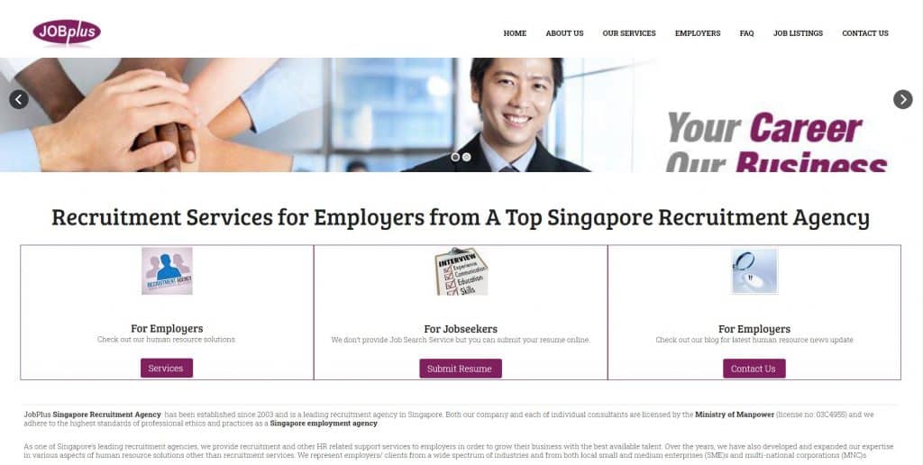 best recruitment agency in singapore_jobplus