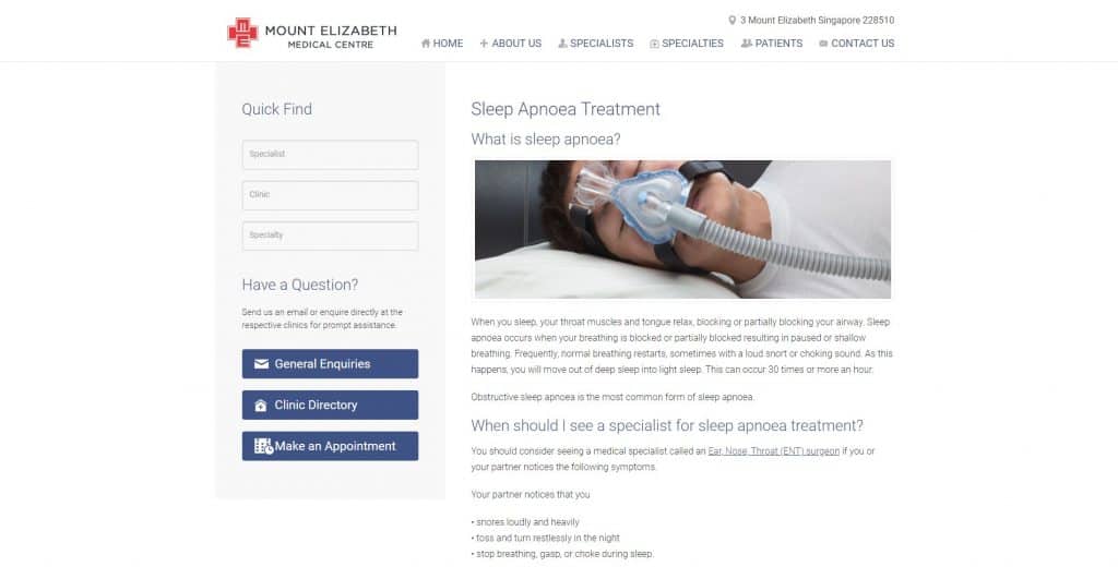 sleep clinic mattress singapore