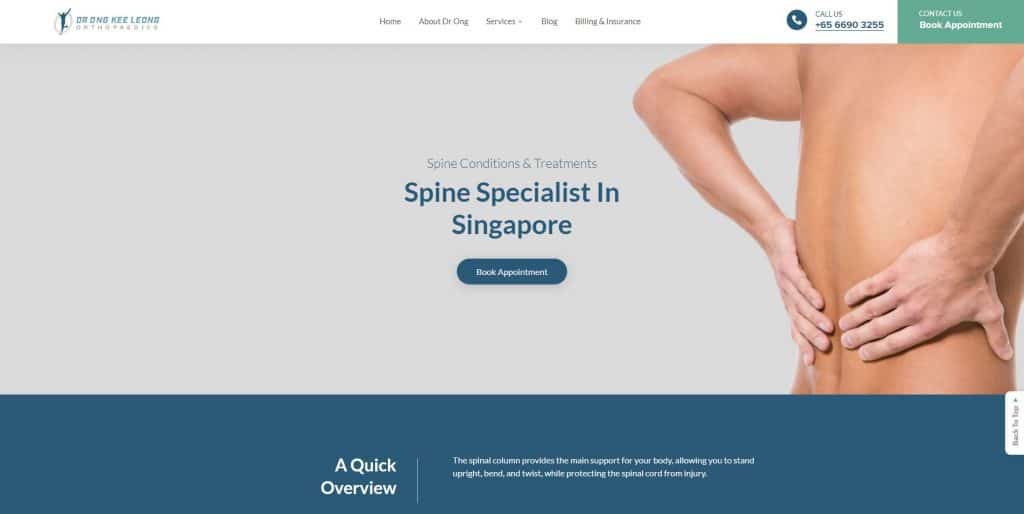 best spine specialist in singapore_dr ong kee leong