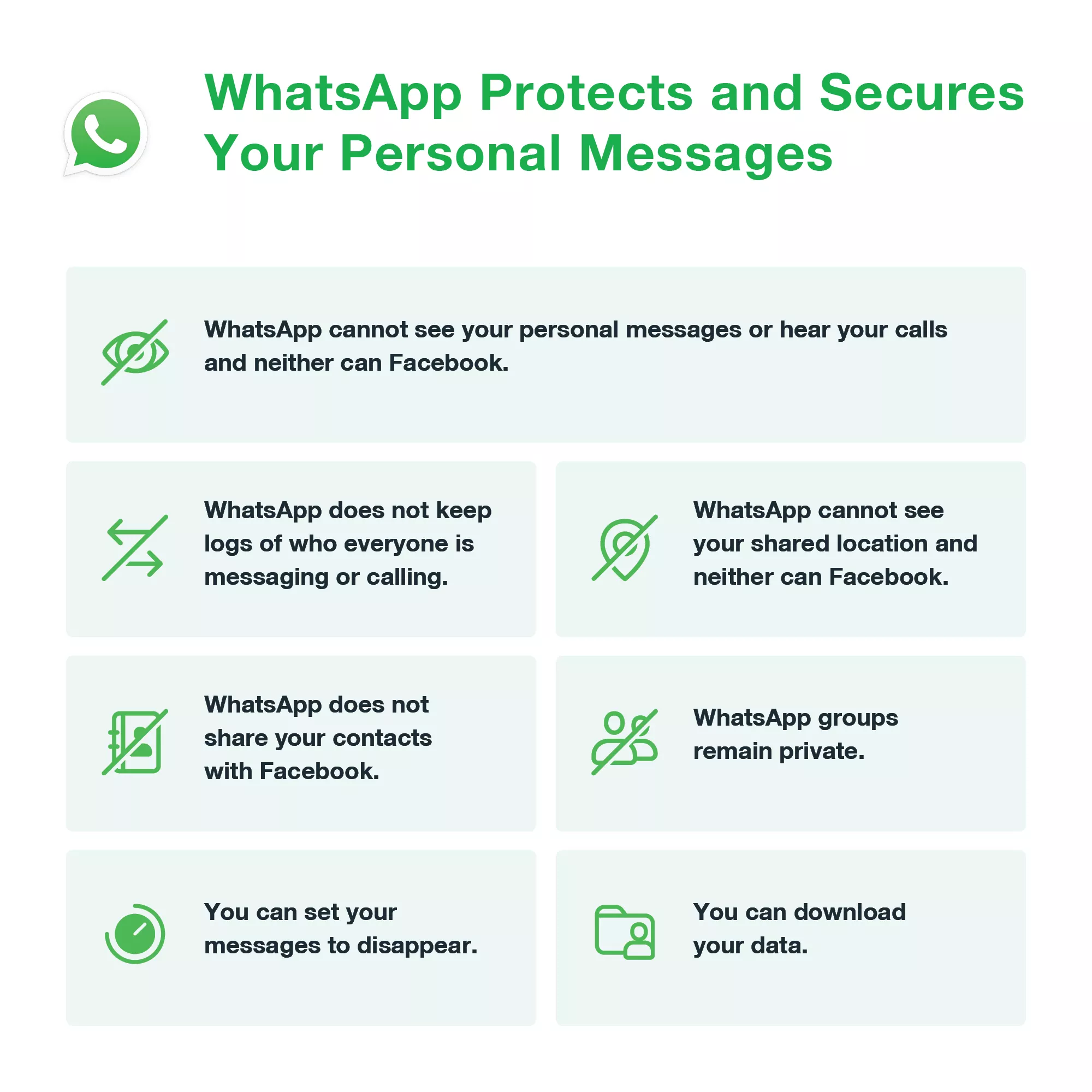 whatsapp private policy