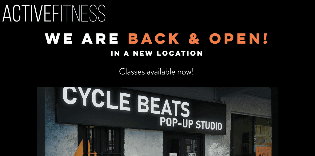 best spin class in singapore_cycle beats by active fitness