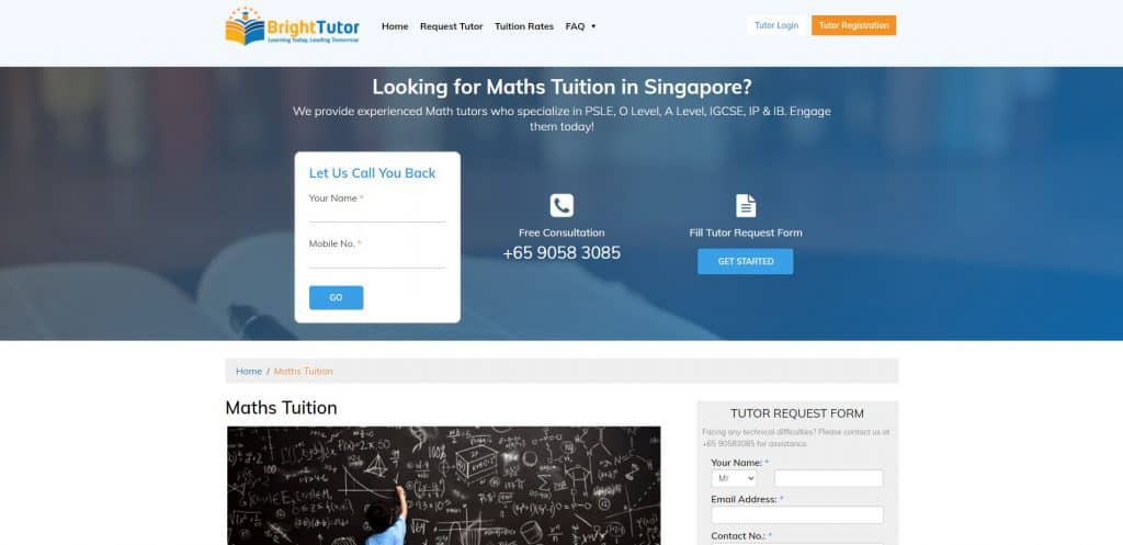 best math tuition in singapore_bright tutor