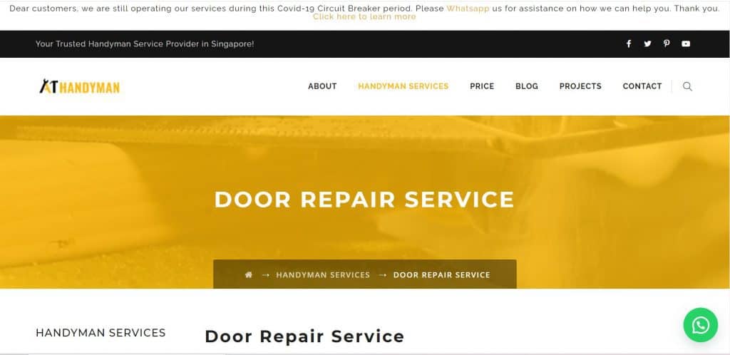 10 Best Door Repair in Singapore to Keep Your Door in Good Condition [2022] 4