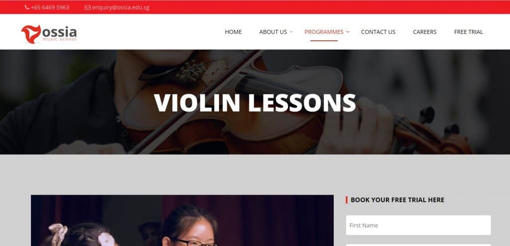 10 Best Violin Lessons in Singapore to Learn How to Play the Violin [2022] 5