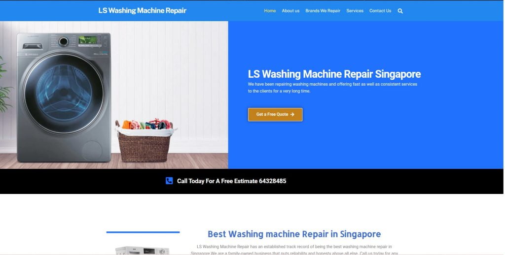 best washing machine repair in singapore_LS washing machine repair