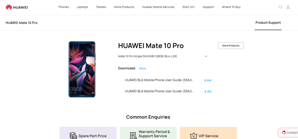 HUAWEI-Mate-10-Pro best battery life phone