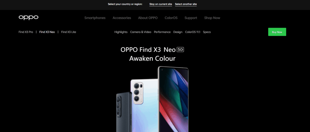 Oppo Find X3 Neo best battery life phone