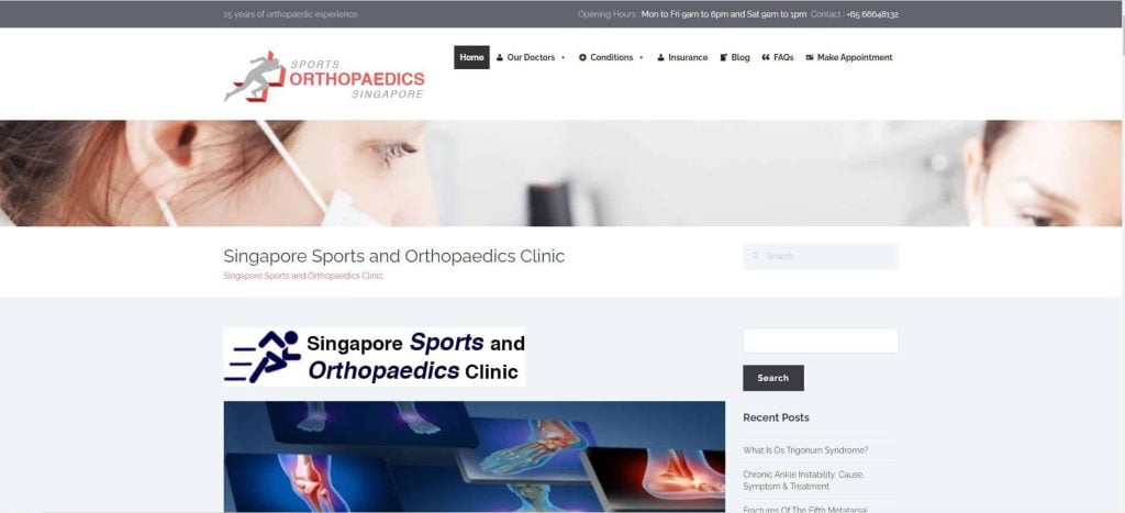 11 Best Orthopaedic in Singapore to Regain Your Agility [2022] 2