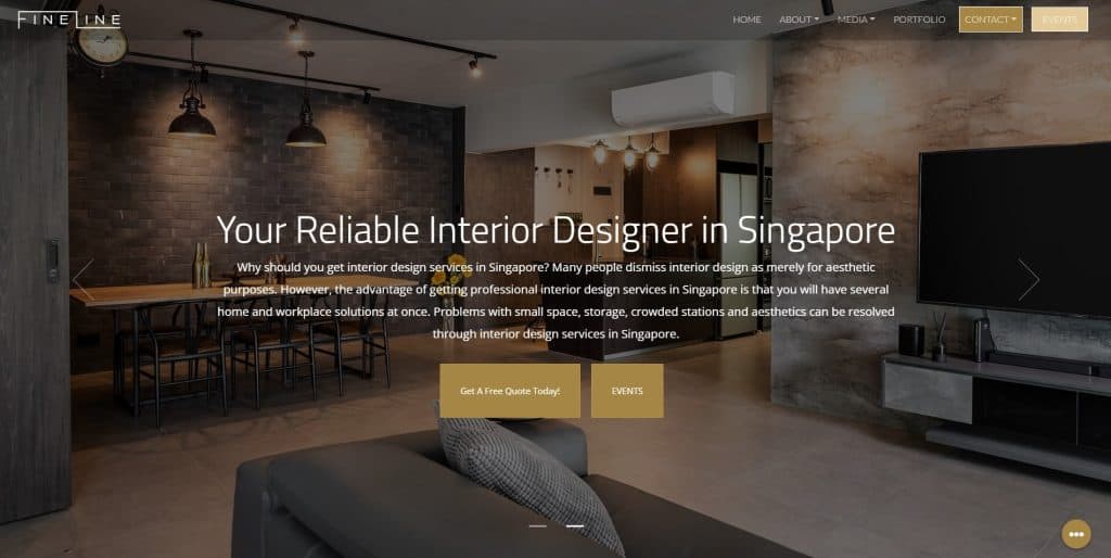 best condo interior design in singapore_fineline