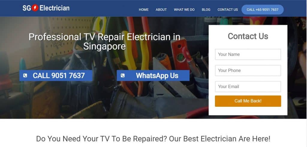 10 Best TV Repair in Singapore to Repair Your Faulty TV [2022] 4