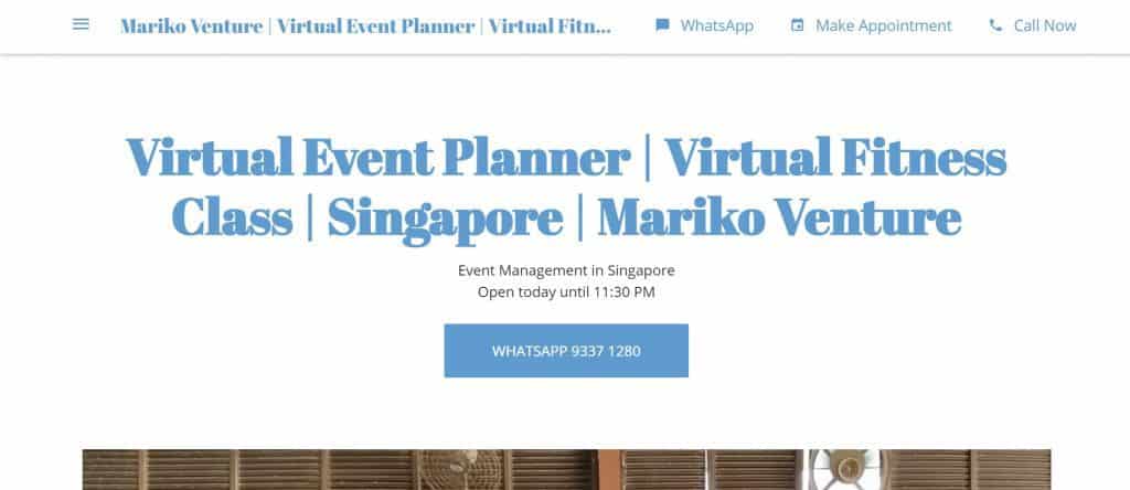 best event planner in singapore_mariko venture