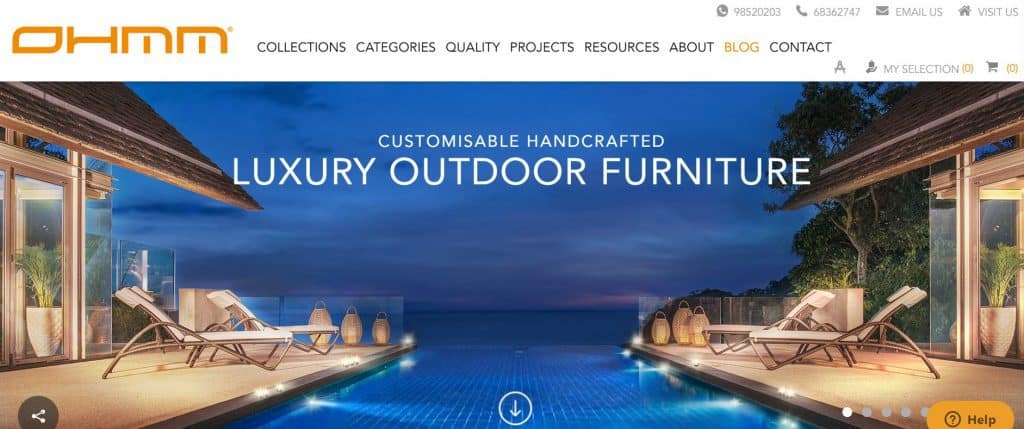 best outdoor furniture in singapore_ohmm