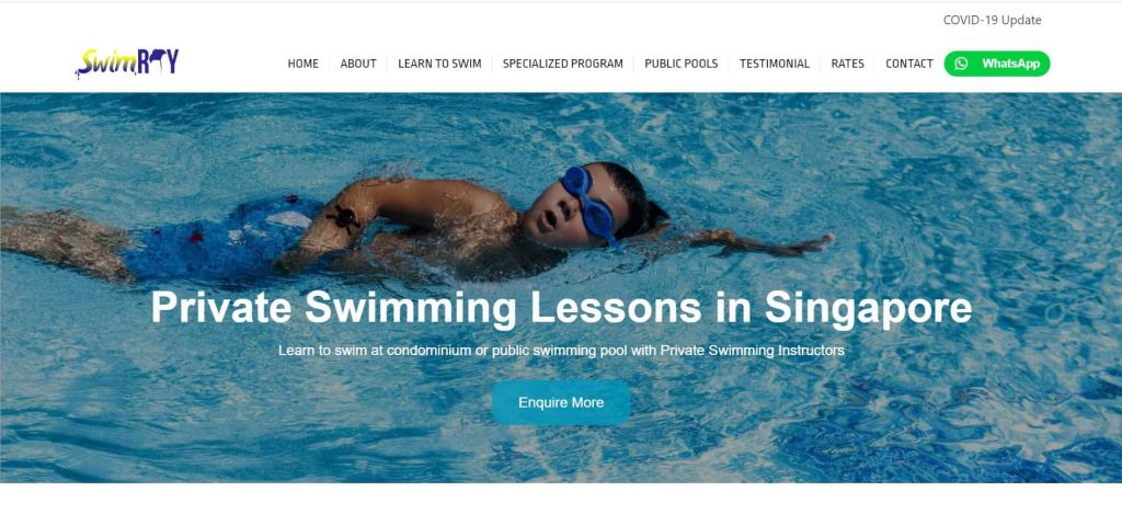 best swimming coaches in singapore