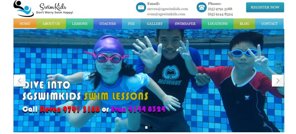 best swimming coaches in singapore