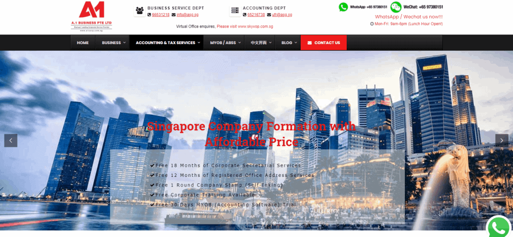 A1-Business accounting services in singapore