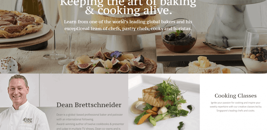 Dean-Brettschneider cooking classes in singapore