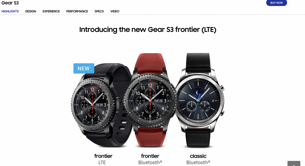 Best Smart Watches Singapore - Samsung Gear S3 Frontier