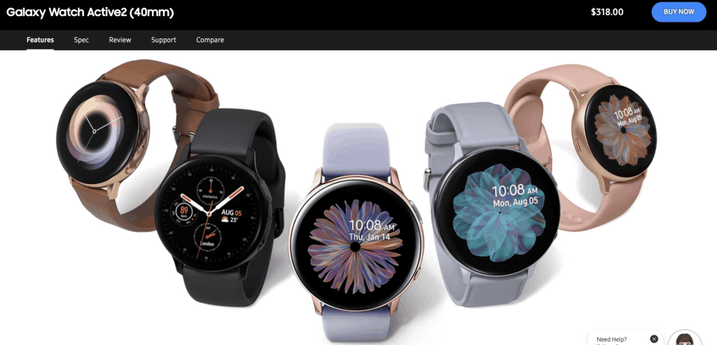 Best Smart Watches Singapore - Samsung Galaxy