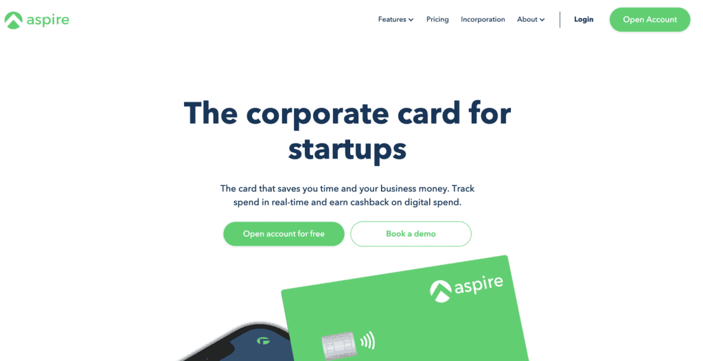 Business Credit Card - Aspire Visa Corporate Card