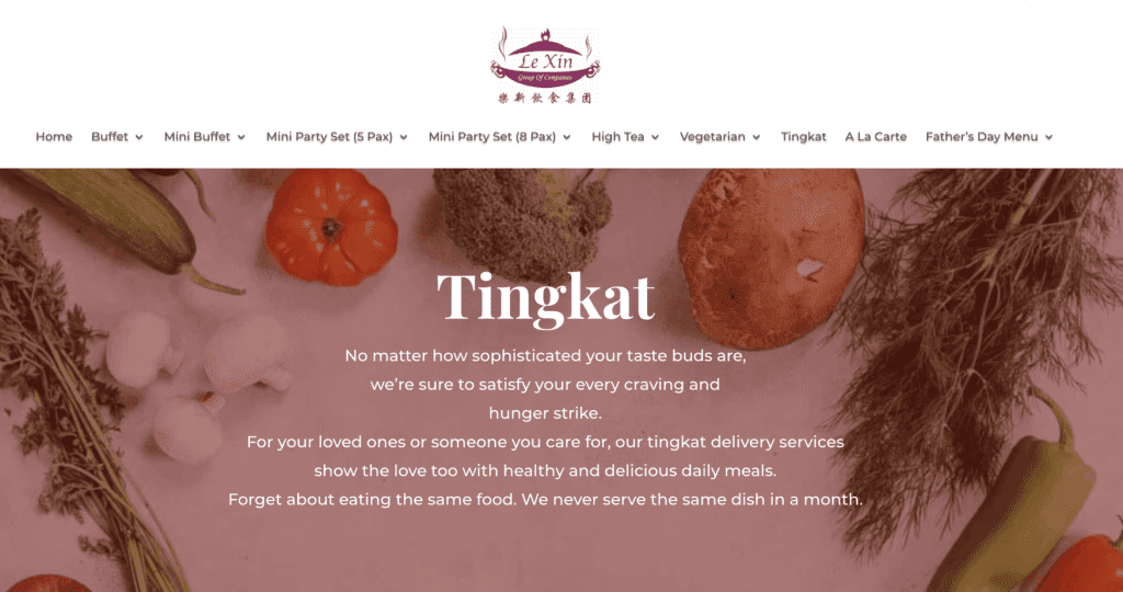 Tingkat Delivery - Lexin Catering