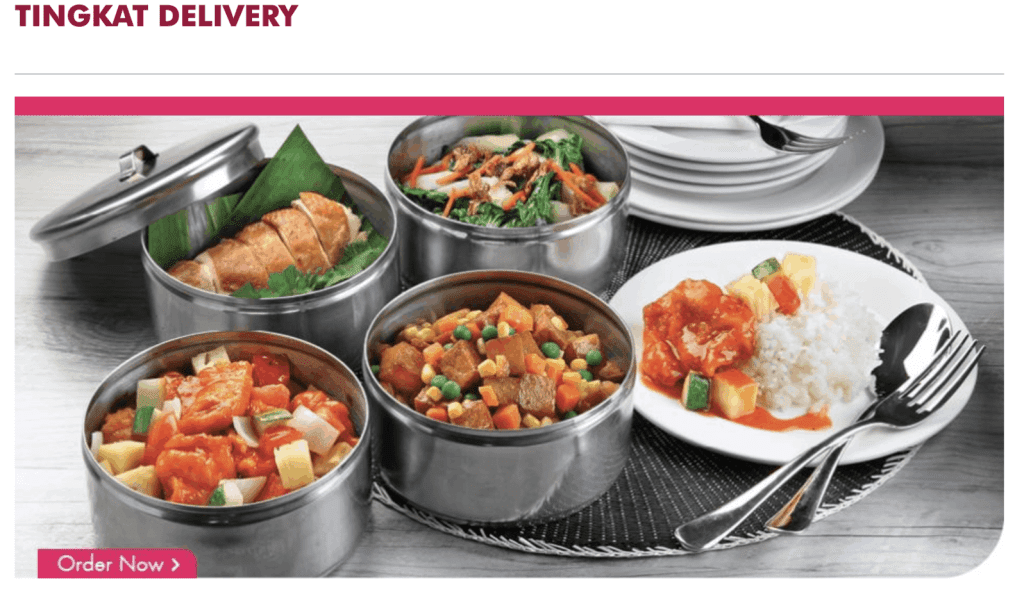 Tingkat Delivery - Select Catering